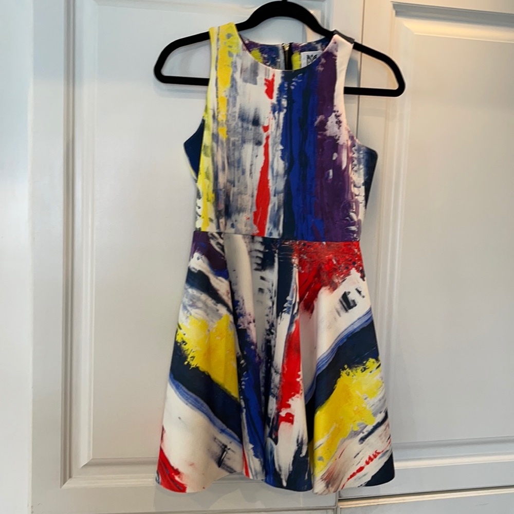 Milly Minis Girls Multi-Color Sleeveless Dress. 14